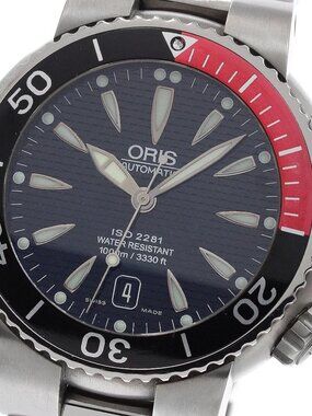 ORIS Professional diver 633-7541 Date black Dial Automatic Men's Watch_955025